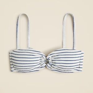 NWT J.Crew Textured Bikini (top + bottom) - M